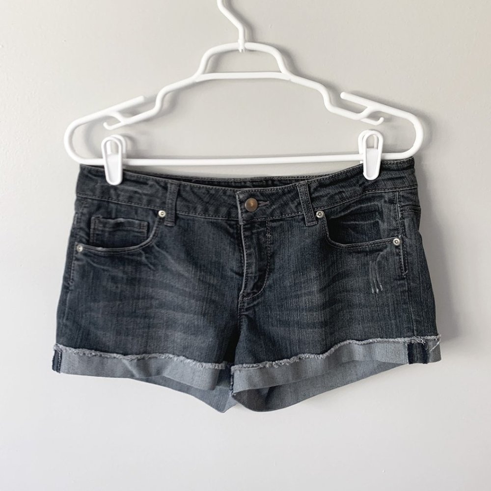 Forever 21 Black Jean Shorts